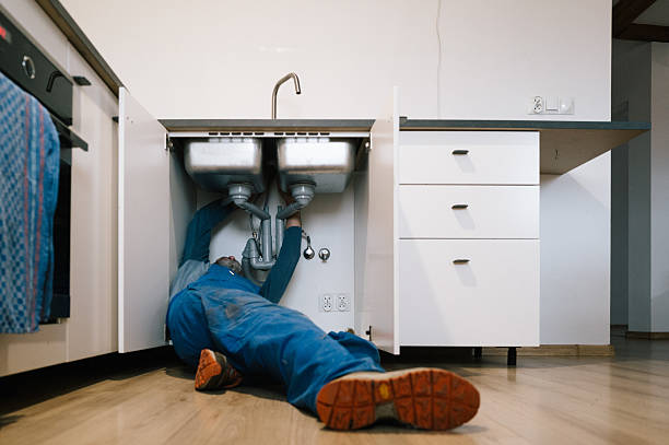 Professional Pipe Repair technician working in Woolwine, VA